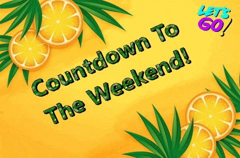 Countdown Weekend GIF