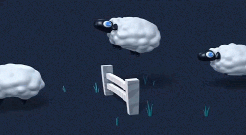 Counting Sheep GIF