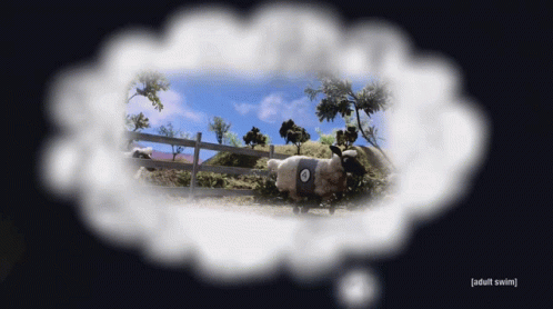 Counting Sheep Sheep GIF