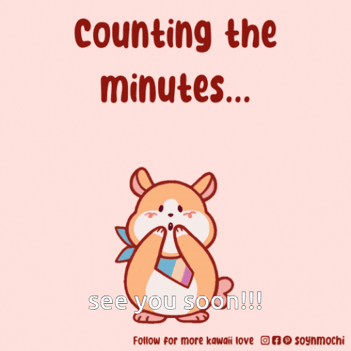 Counting The Minutes Time GIF