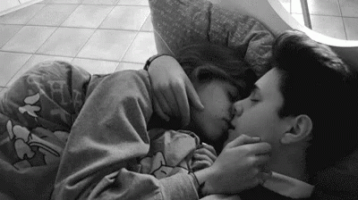 Couple Kiss GIF