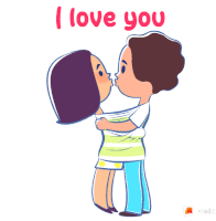 Couples I Love You Sticker