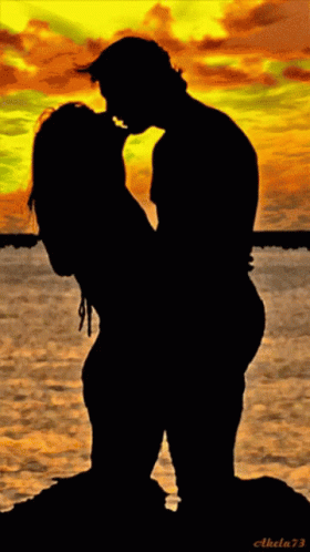 Couples Silhouette GIF