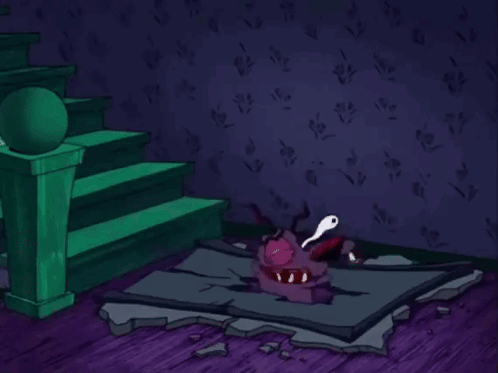 Courage The Cowardly Dog Doggy GIF