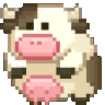 Cow Sticker