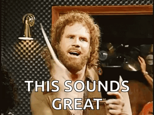 Cowbell More Cowbell GIF. This 498 x 372 animated GIF is part of our more cowbell collection. Created by athospaco. View the original animation, share it…
