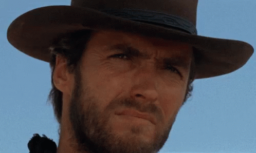 Cowboy Clint Eastwood GIF
