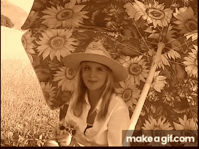 Cowgirl Wink GIF