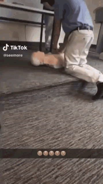 Cpr Dummy Dummy Getting Slapped GIF