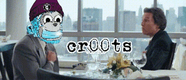 Cr00ts Chest Beat GIF