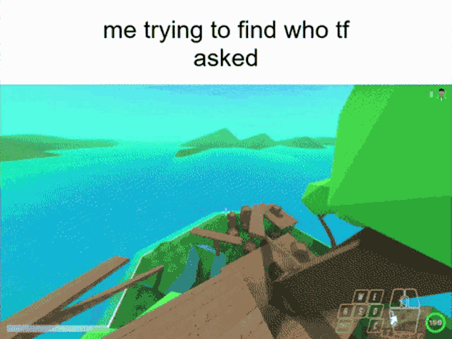 Crab Game Who Asked GIF