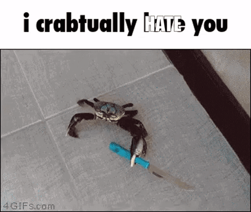 Crab Knife GIF