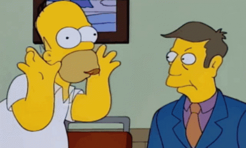 Crazy Homer GIF. This 498 x 300 animated GIF is part of our gattara simpson collection. Related themes include crazy, homer simpson, the simpsons. Created…