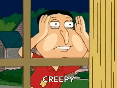 Creepy Window GIF. This 498 x 374 animated GIF is part of our quagmire giggity collection. Related themes include creepy. Created by 1Hicksville. View the…