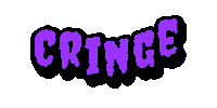 Cringe Sticker
