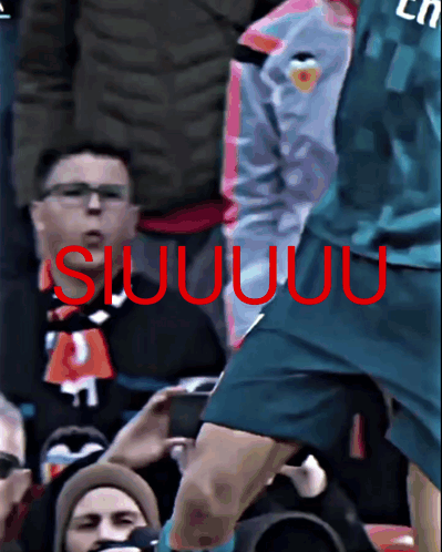 Cristiano Ronaldo Siuuu GIF