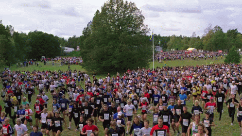 Crowd Run Test Clip GIF