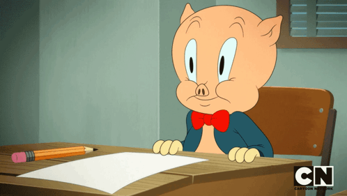 Crujir Los Nudillos Porky GIF
