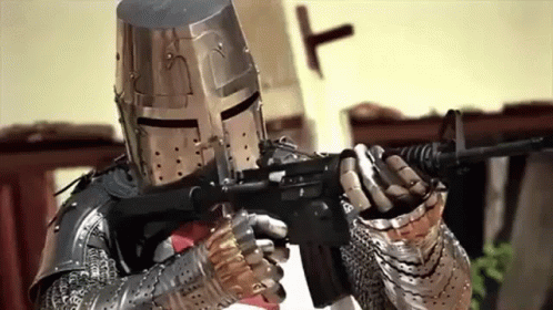 Crusader Gun Deus Vult Gun GIF