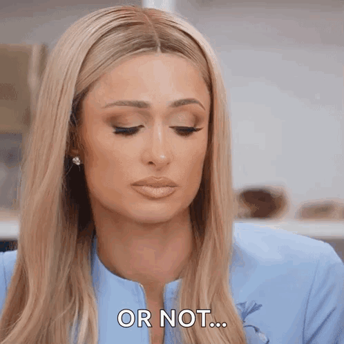 Cry Paris Hilton GIF