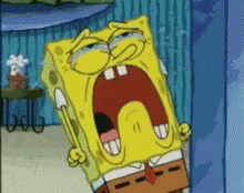 Cry Spongebob GIF