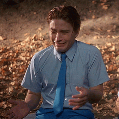 Crying Andre GIF