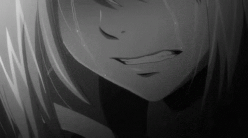 Crying Anime Sadness GIF