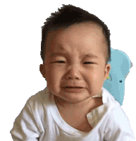 Crying Cry Baby Sticker