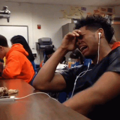 Crying Crying Man GIF