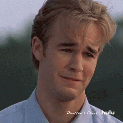 Crying Dawsons Creek GIF