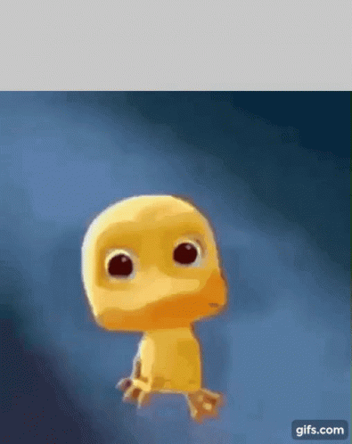 Crying Duck Having A Tantrum Template GIF