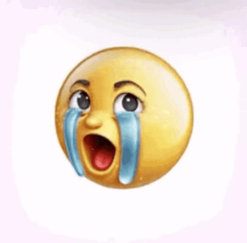 Crying Emoji Gag Magic Wand GIF
