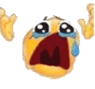 Crying Emoji Sticker