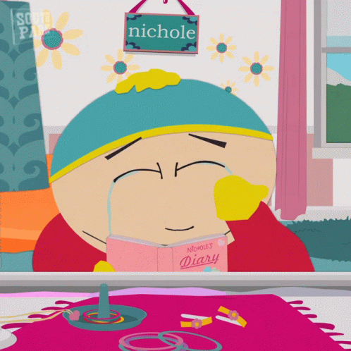 Crying Eric Cartman GIF