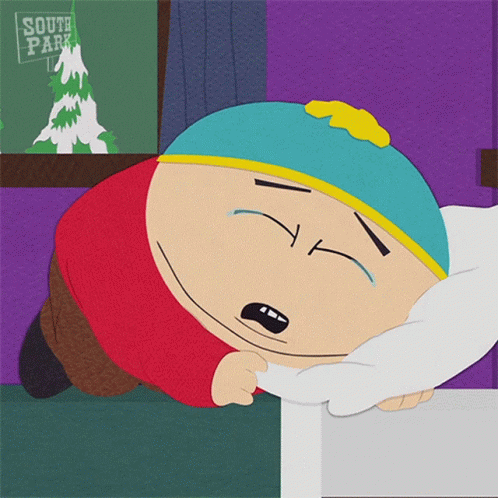 Crying Eric Cartman GIF