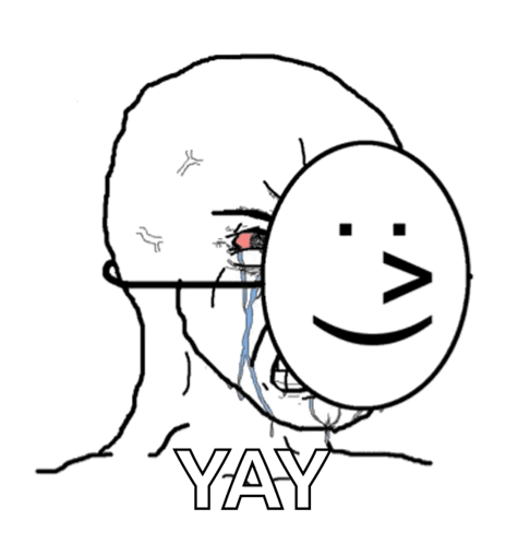 Crying Happy GIF