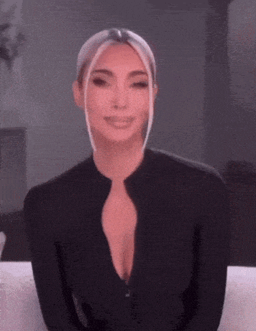 Crying Kim Kardashian GIF