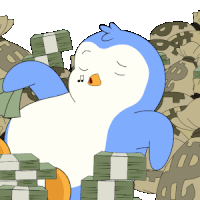 Crypto Dollars Sticker