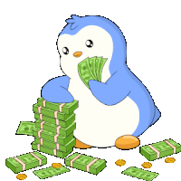 Crypto Dollars Sticker