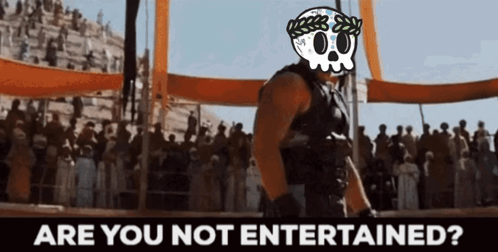 Cryptomories Nft GIF. This 498 x 252 animated GIF is part of our gladiator are you not entertained collection. Related themes include crypto. Created by…