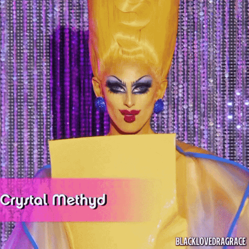 Crystal Methyd Drag Race GIF