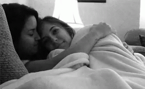 Cuddle Kiss GIF. This 296 x 182 animated GIF is part of our beijo lesbico collection. Related themes include couple, cuddle, lesbian. View the original…