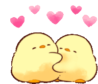 Cuddle Love Sticker