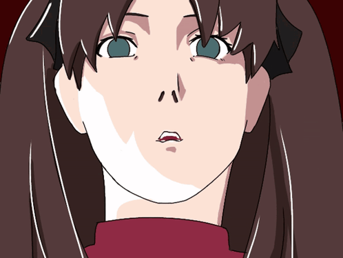 Cultsaka Rin Tohsaka GIF