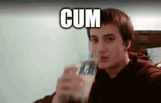 Cum Consume The Cum GIF