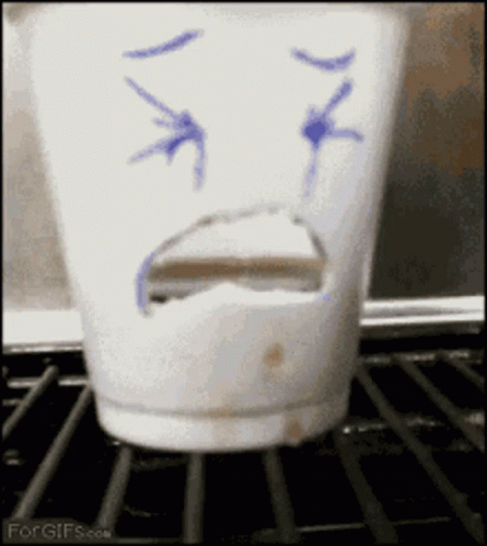 Cup Not Feeling Well GIF
