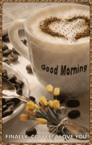 Cup Of Coffee Coffee Time GIF