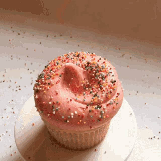 Cupcake Candle GIF