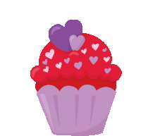 Cupcake Sticker
