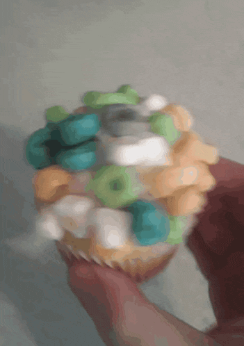 Cupcakes Froot Loops Cupcake GIF